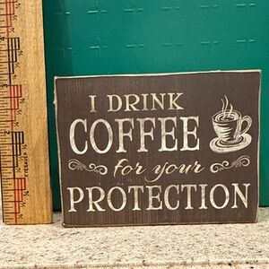 Coffee Sign Decor